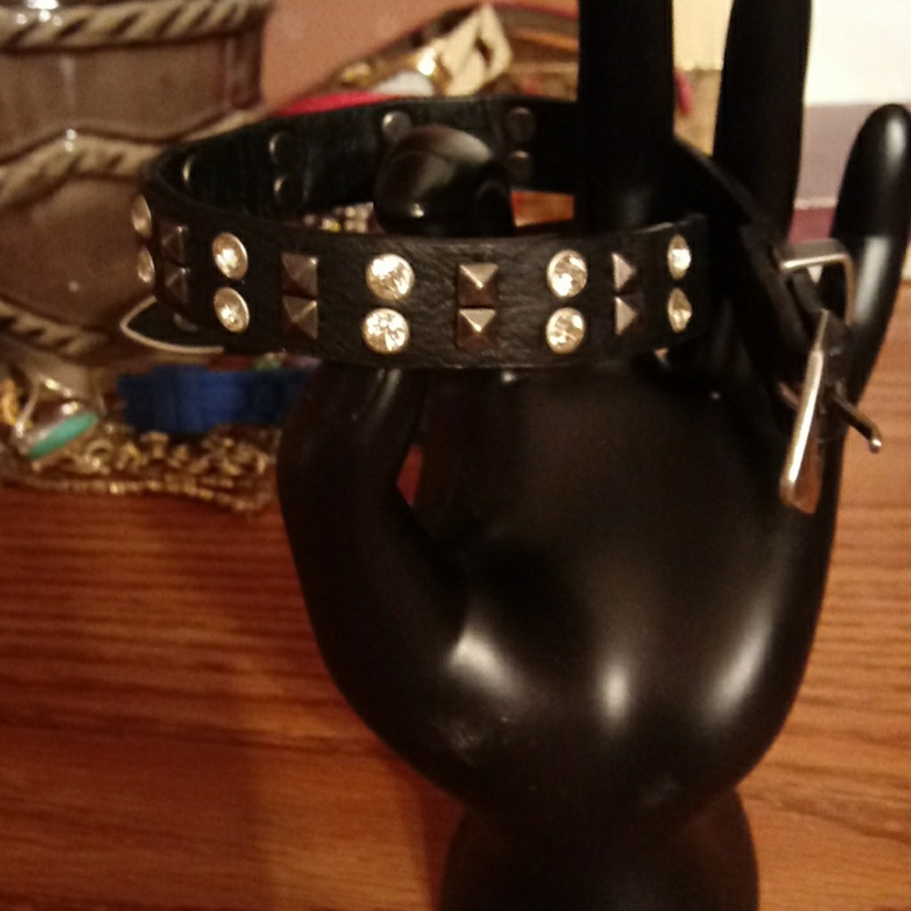 Jc penny leather bracelet